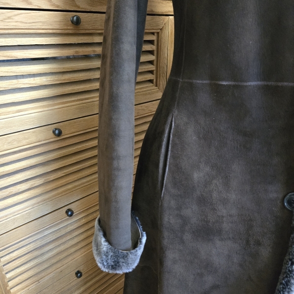 Burberry suede coat - Picture 4 of 4